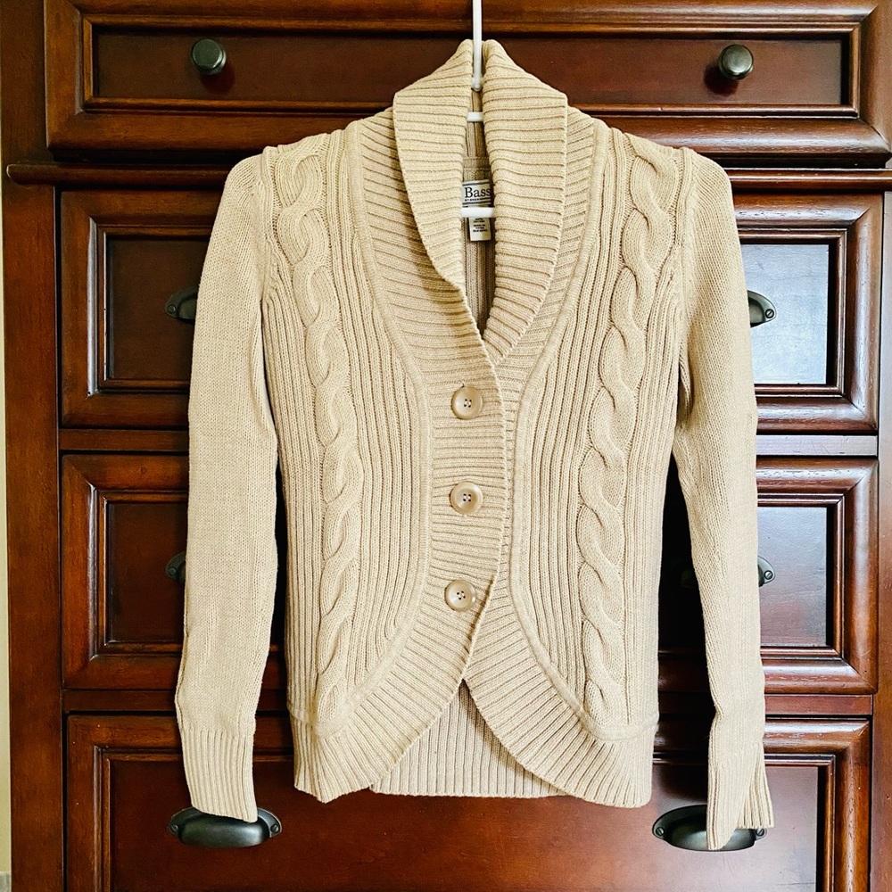 NWOT BASS Cardigan